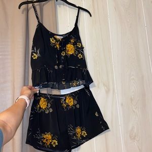 Two piece set - shorts and top